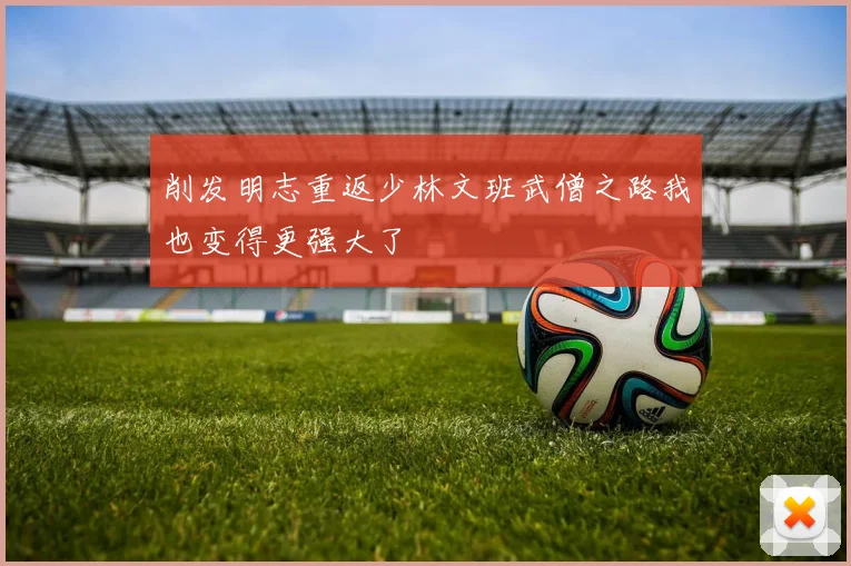 削发明志重返少林文班武僧之路我也变得更强大了